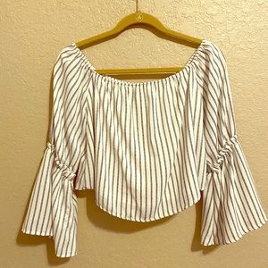 Off the Shoulder Altr’d State Blouse